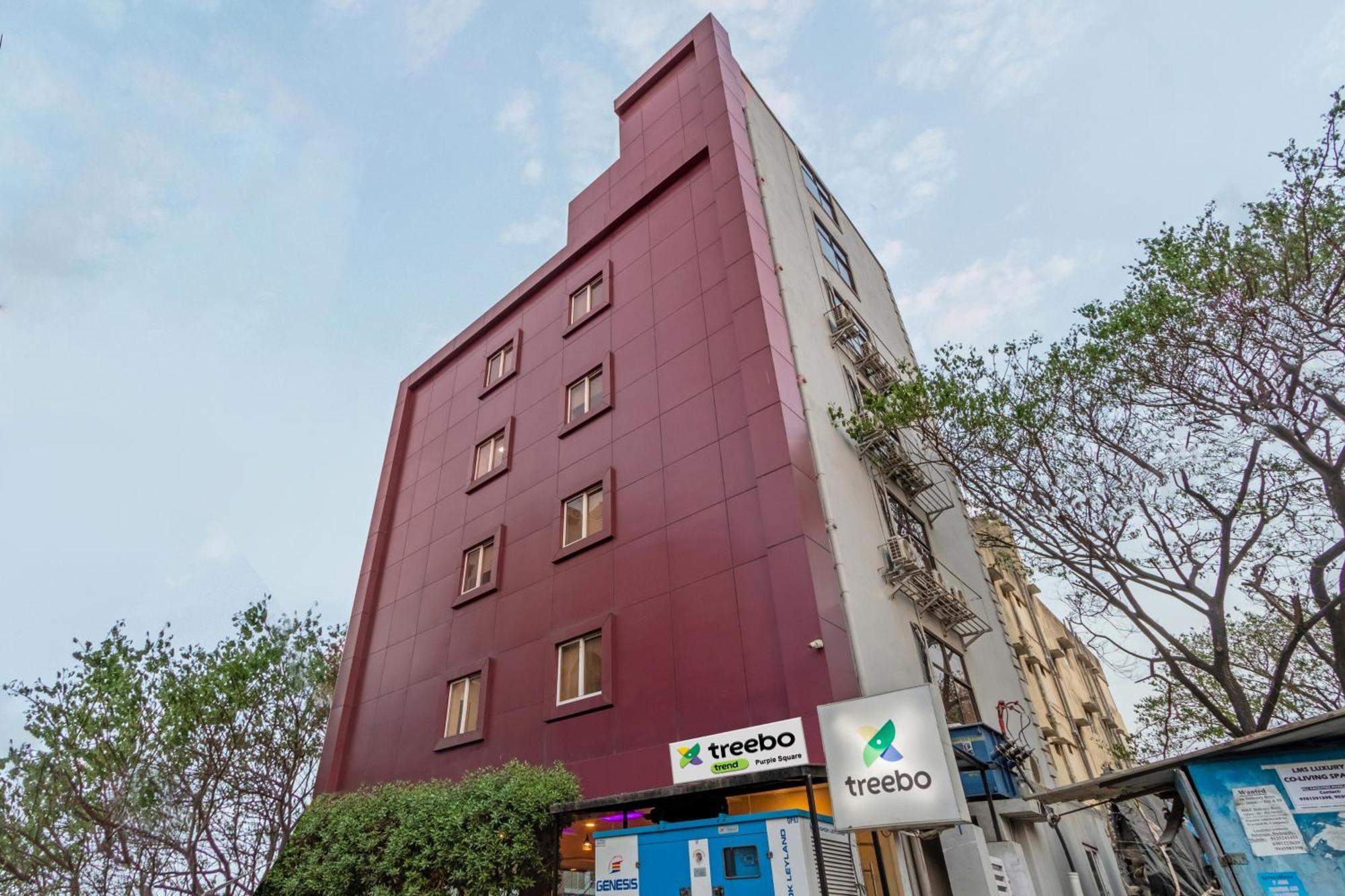 Treebo Purple Square Hotell Hyderabad Eksteriør bilde
